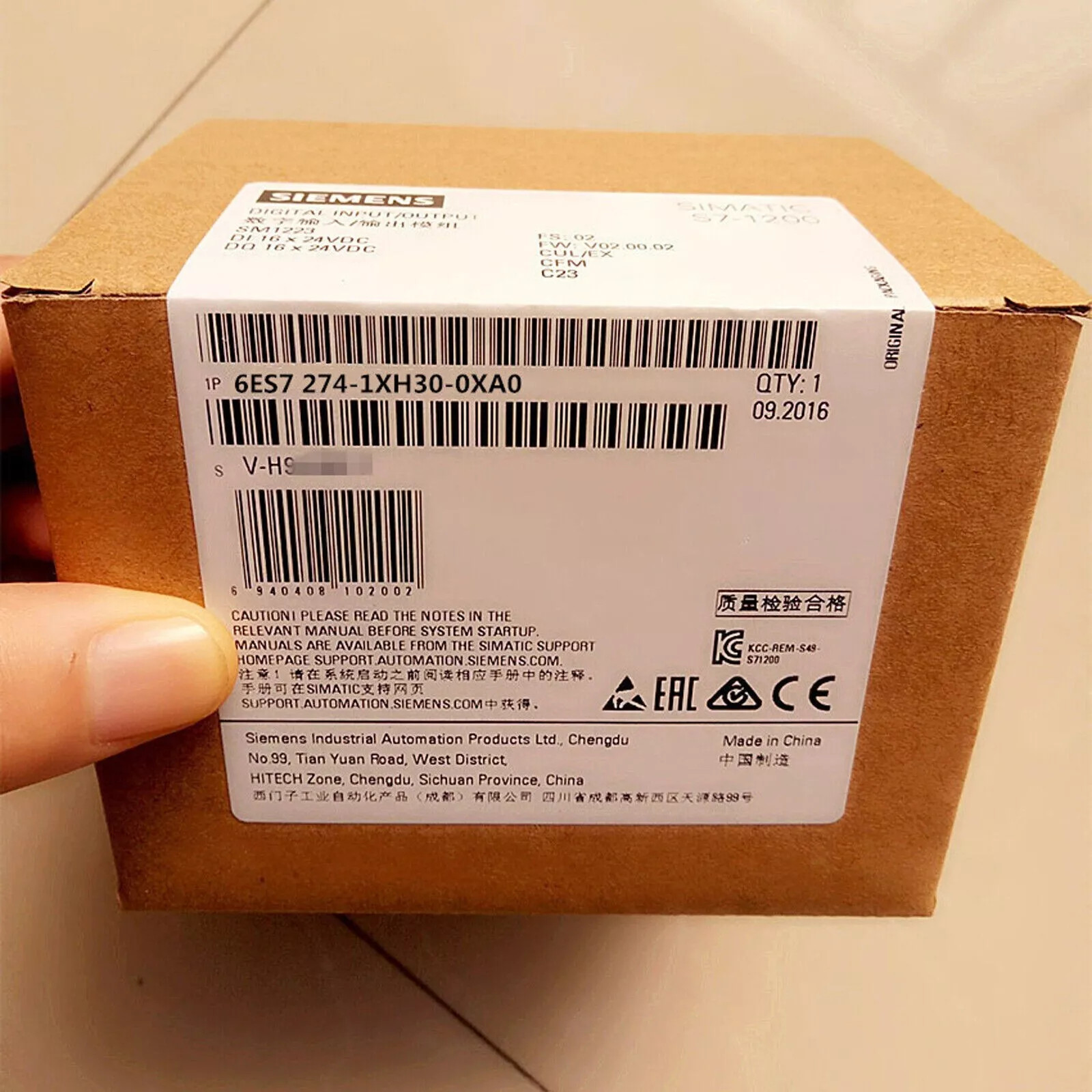 1PC Siemens  6ES7274-1XH30-0XA0  6ES7 274-1XH30-0XA0 Module New Expedited Ship