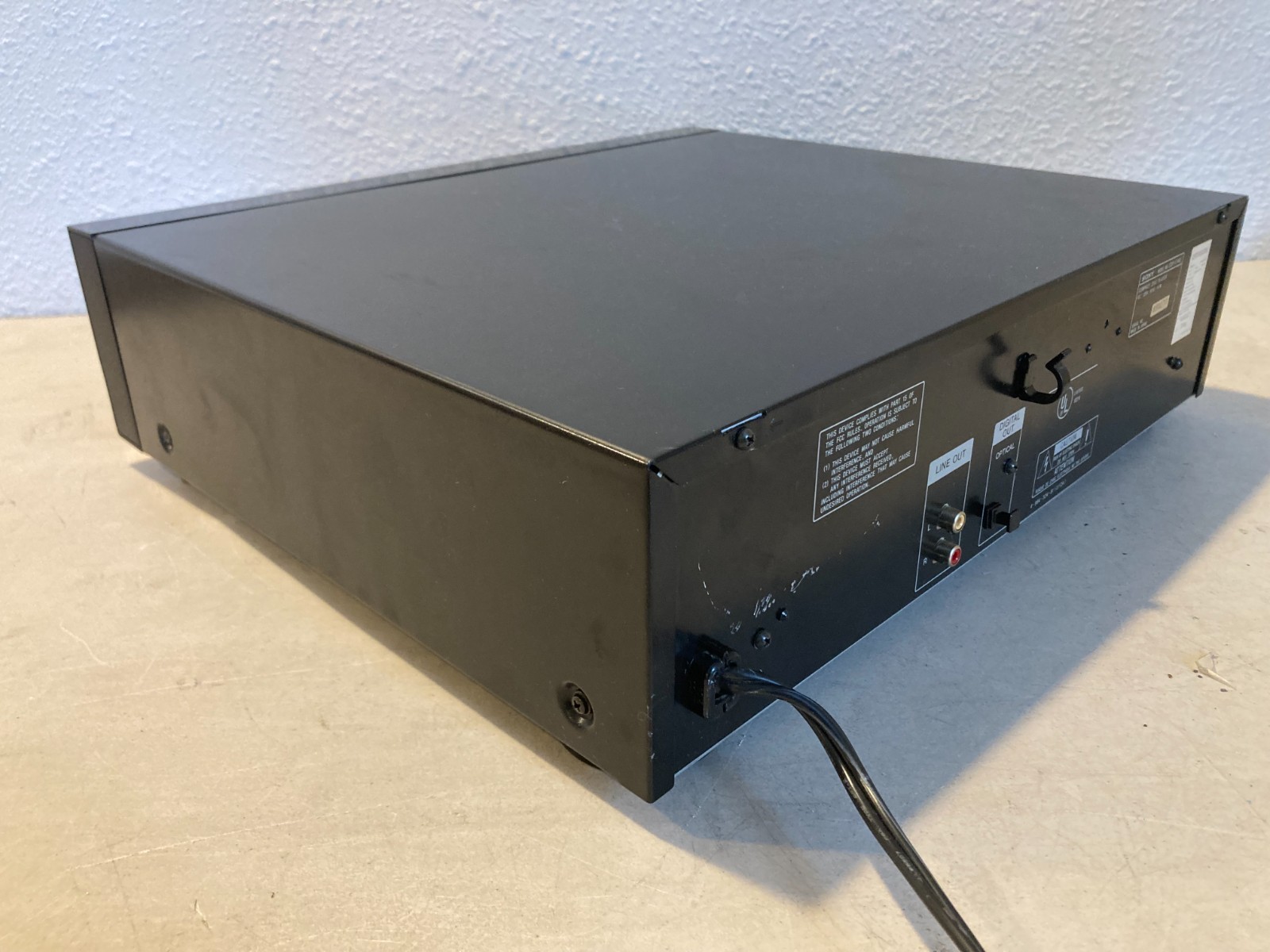 Sony CDP-C445 5 Disc CD Changer Player