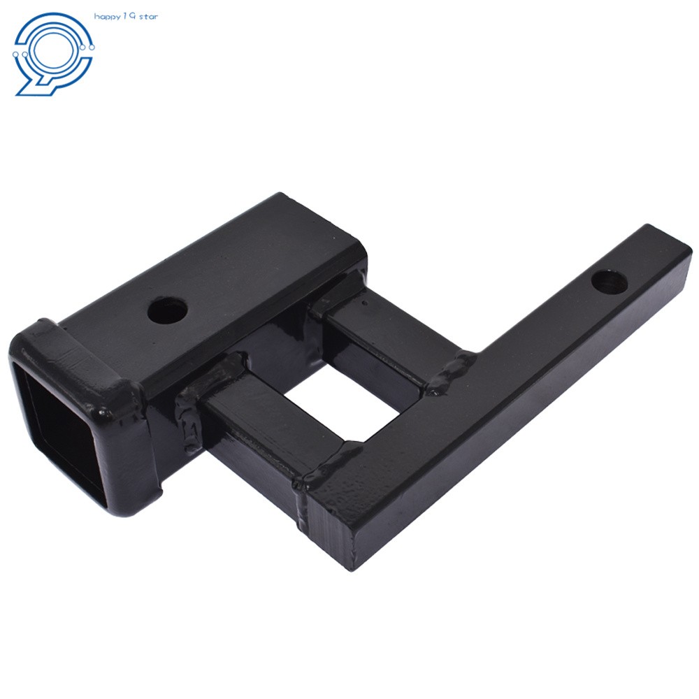 Rise-Drop 1-1/4" to 2" Adapter Extender Extension Tow Trailer Hitch Receiver