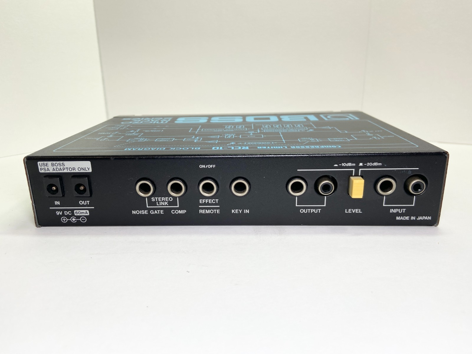 BOSS RCL-10 Compressor Limiter Micro Rack Guitar Effects Unit good condition