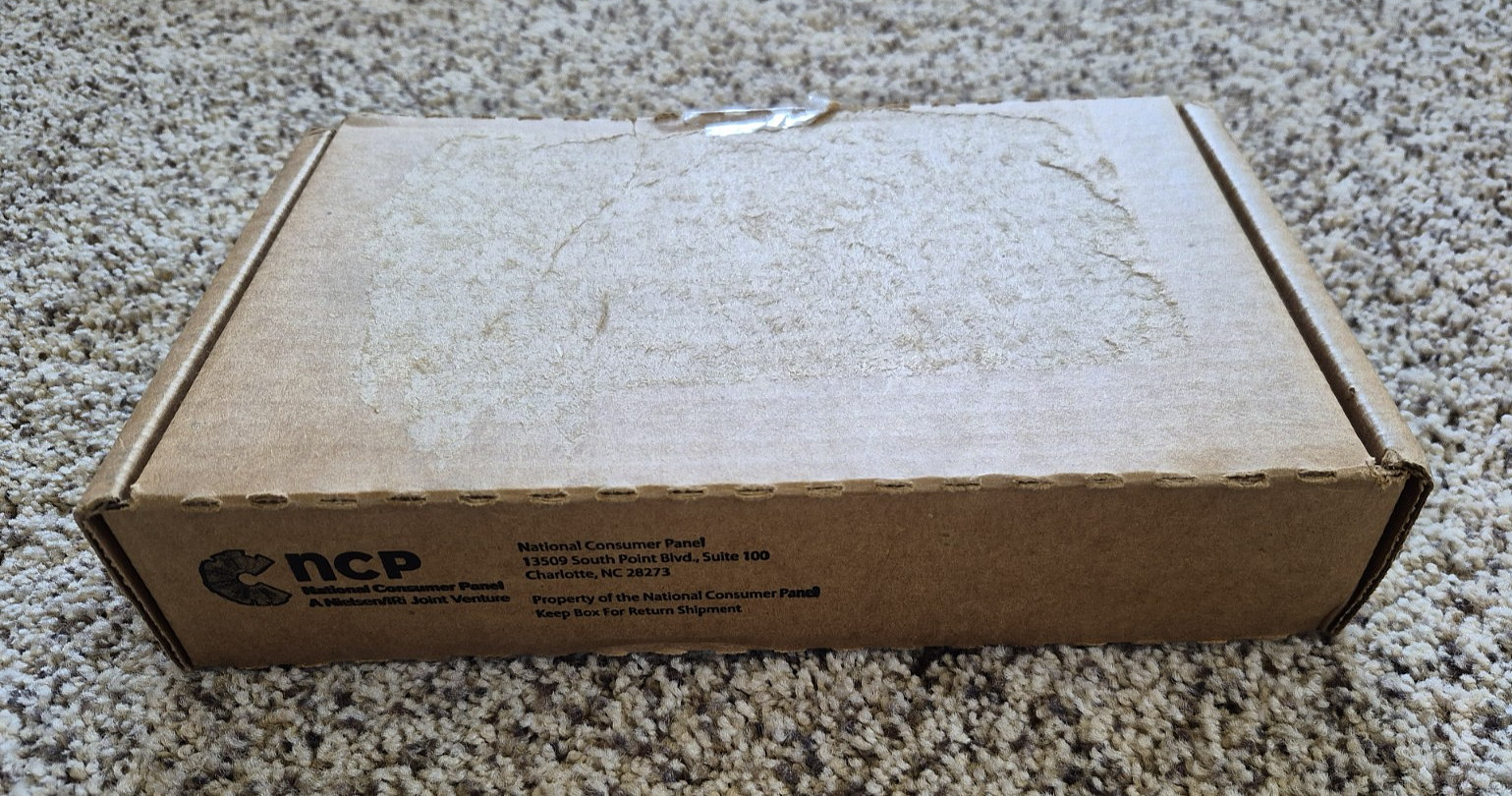 AC NIELSON HOMESCAN HANDHELD BAR CODE SCANNER w/ Cords -Original Box -Intermec