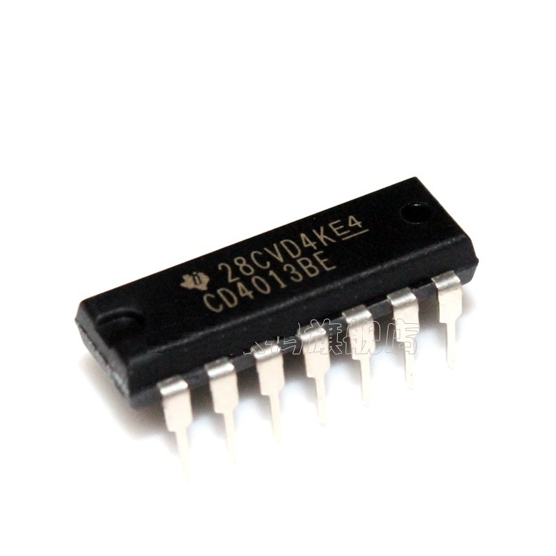 5Pcs CD4013BE Integrated Circuit Dual D-Type Flip Flop DIP14 NEW