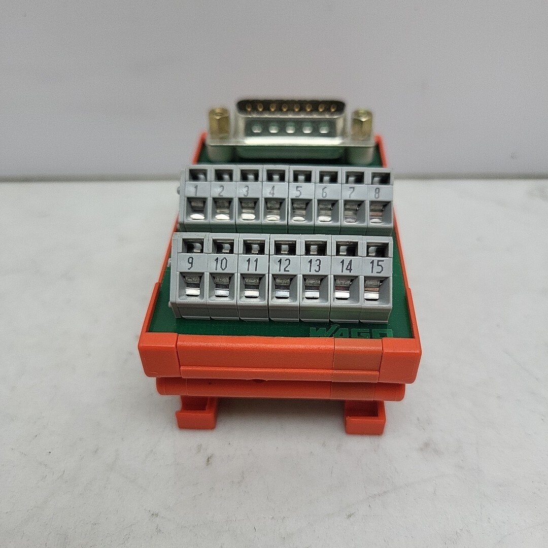 Wago 50036744 And 50036743 Interface Module PC Board 15 And 25 Pin D-Sub Mod