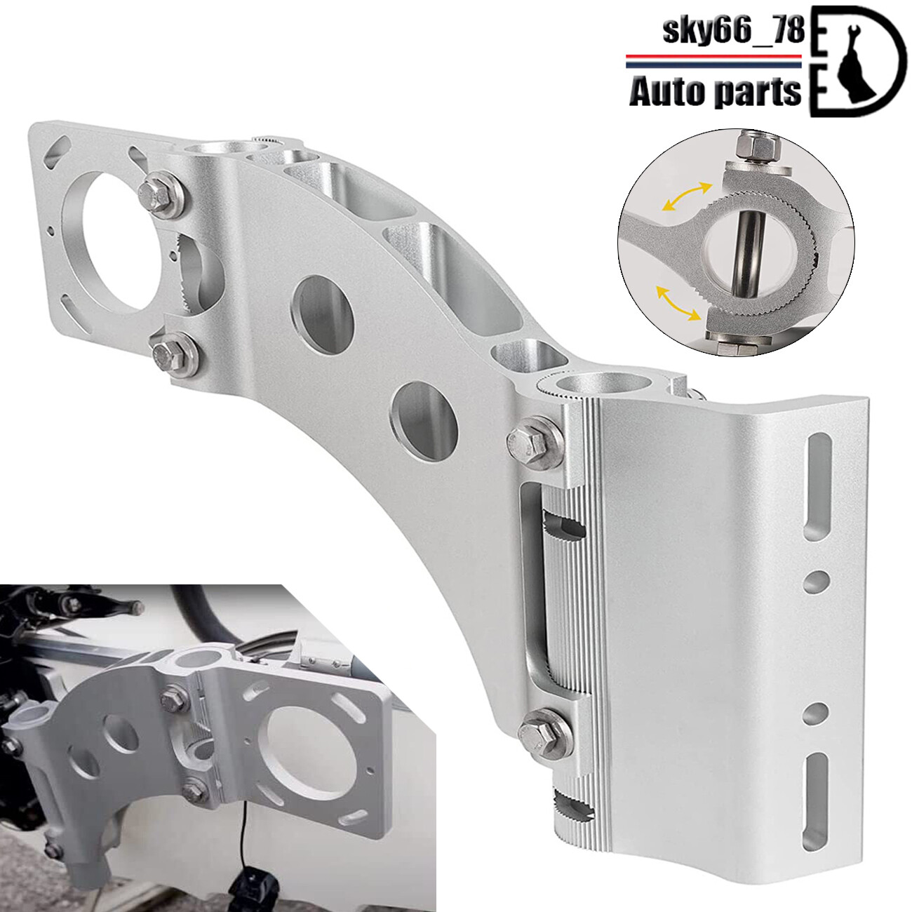 Replace for Minn Kota 1810340 Talon Jack Plate Adapter Bracket - Port/Starboard