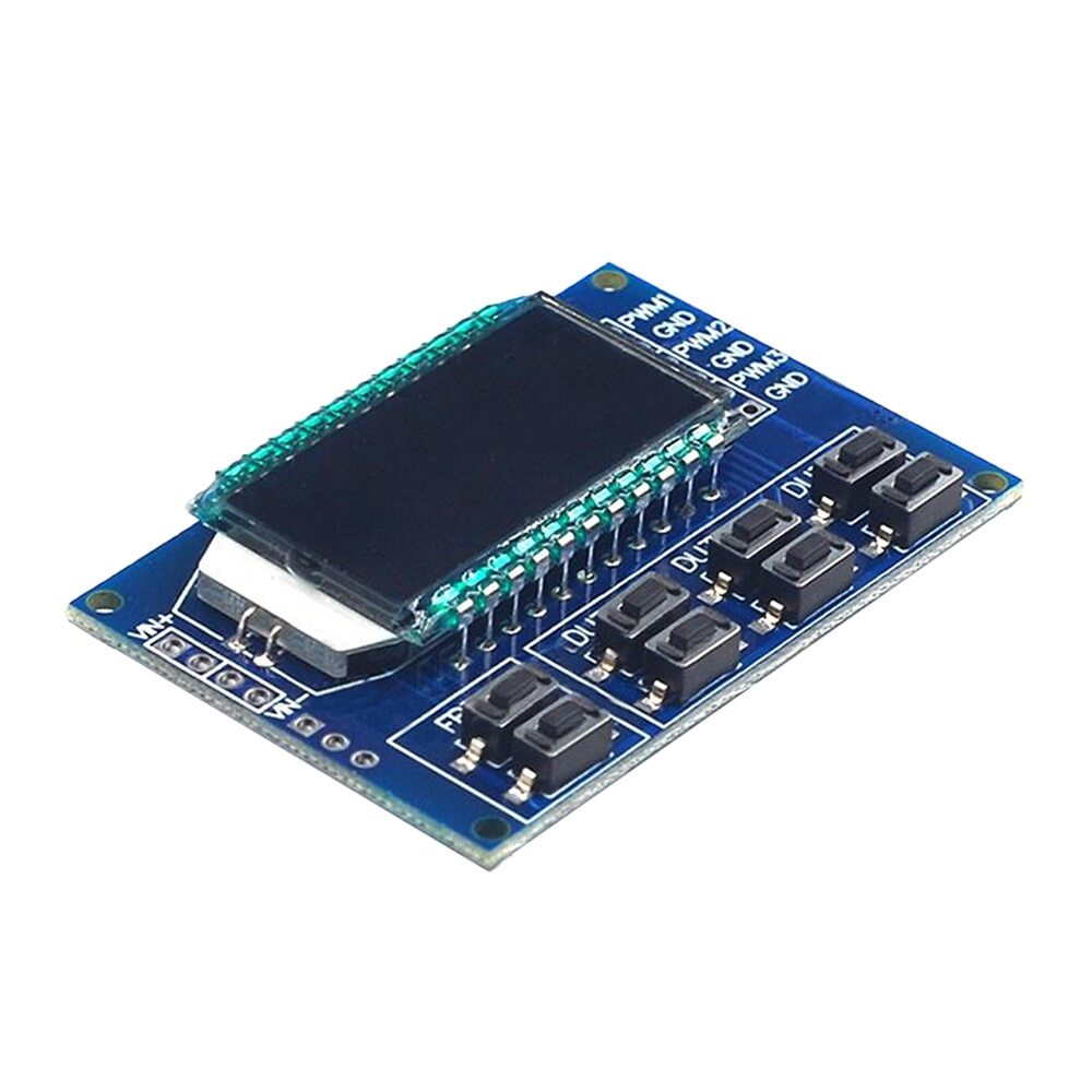 3 Way Signal Generator PWM Pulse Frequency Duty Cycle Module LCD 1Hz-150Khz
