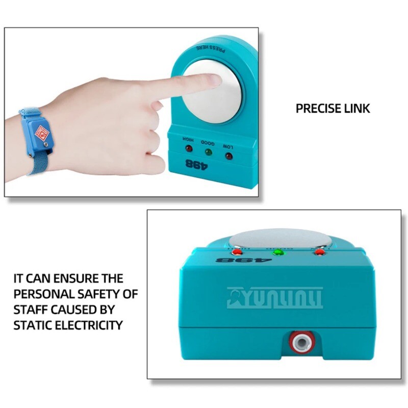 BK498 Anti Static Anti-static Wrist Strap Tester Antistatic Wrist Strap Monitor