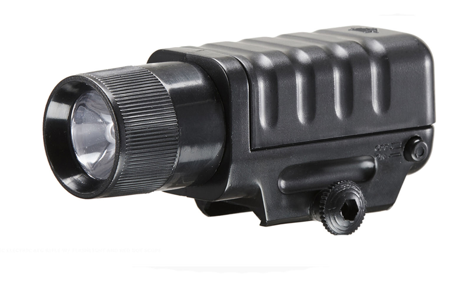 AirSoft Double Eagle M4 AEG Automatic Electric Rifle w/Flashlight & Red DOT Scop