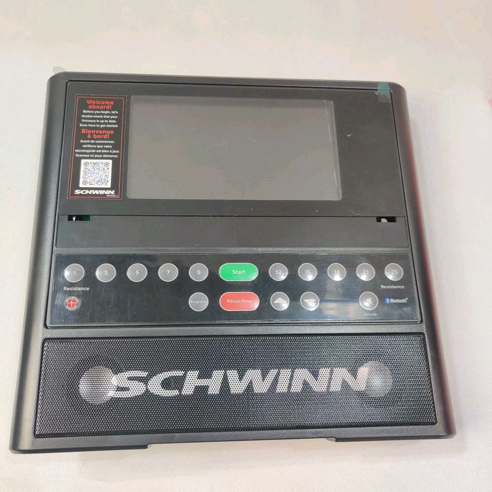 NEW Schwinn Fitness 290 Recumbent Bike Stationary REPLACEMENT SCREEN ONLY