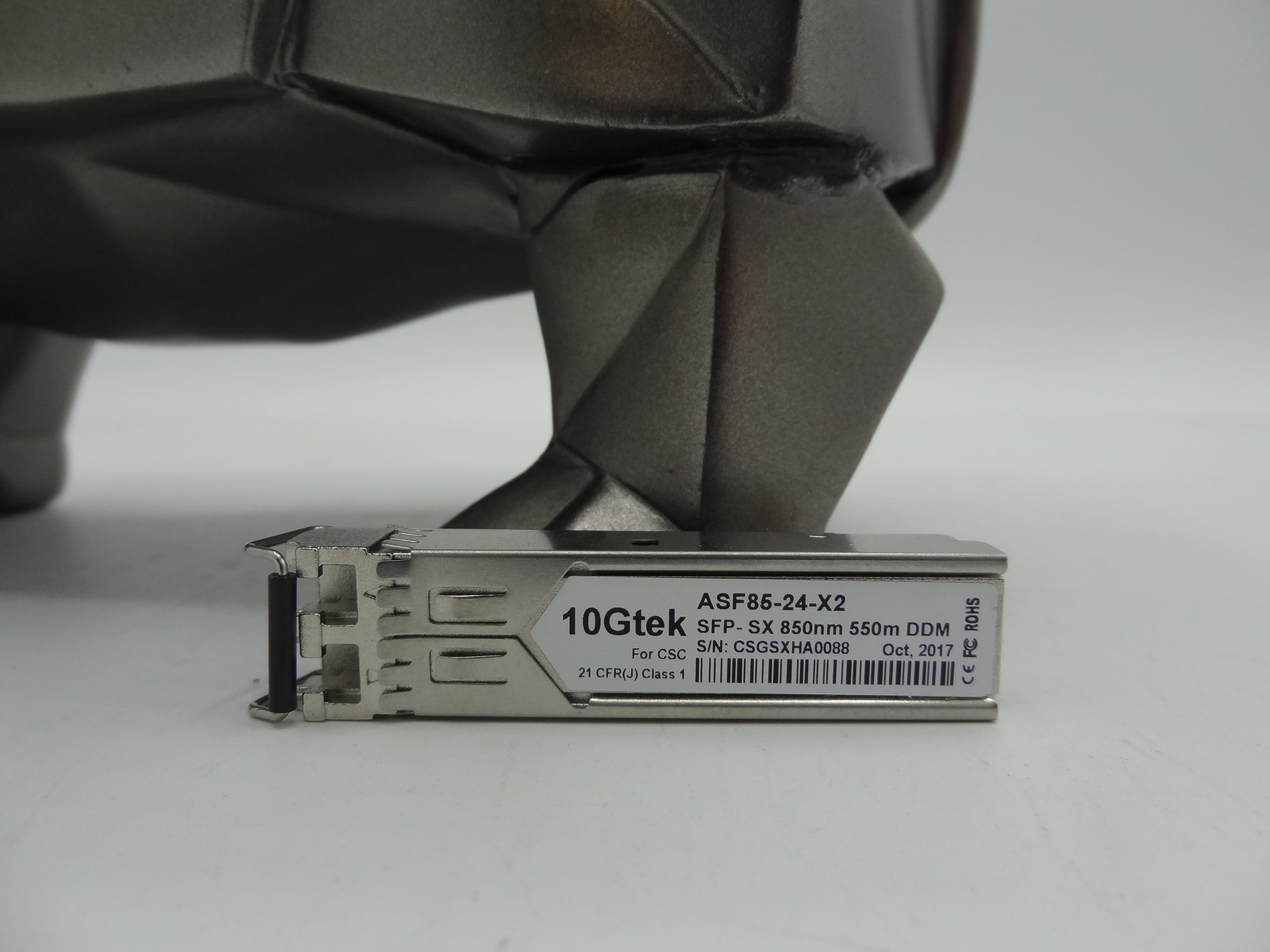 ASF85-24-X2 10GTEK SFP TRANSCEIVER (1000BASE-SX)