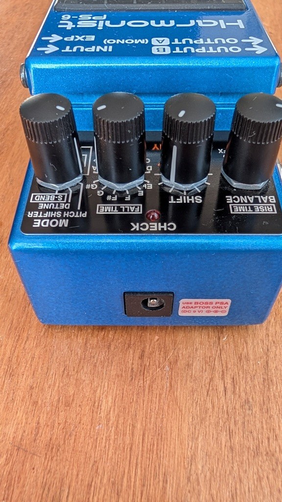 New Boss PS-6 Harmonist Guitar Effects Pedal