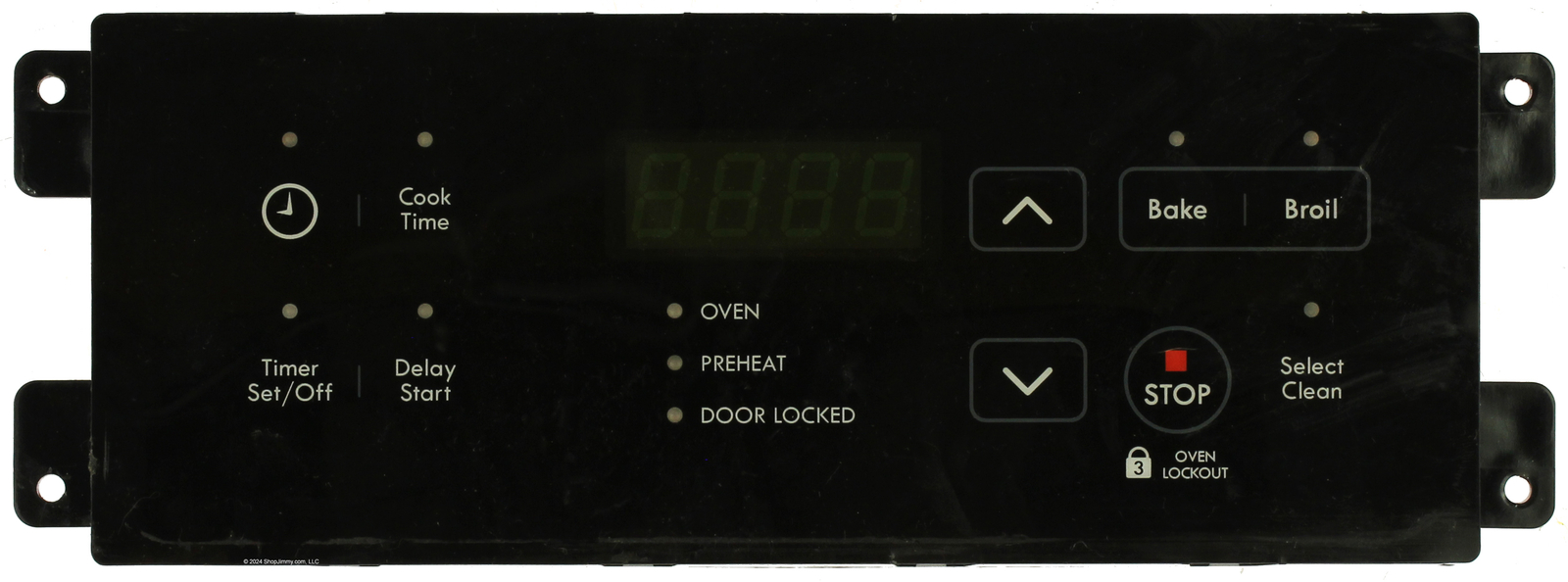Electrolux Oven 316557118 Electronic Clock Timer ES305, Black Overlay