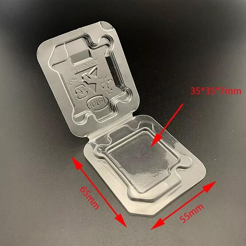(1) Intel CPU Clamshell Tray Case Container For Intel 478 775 1150 1155 1156