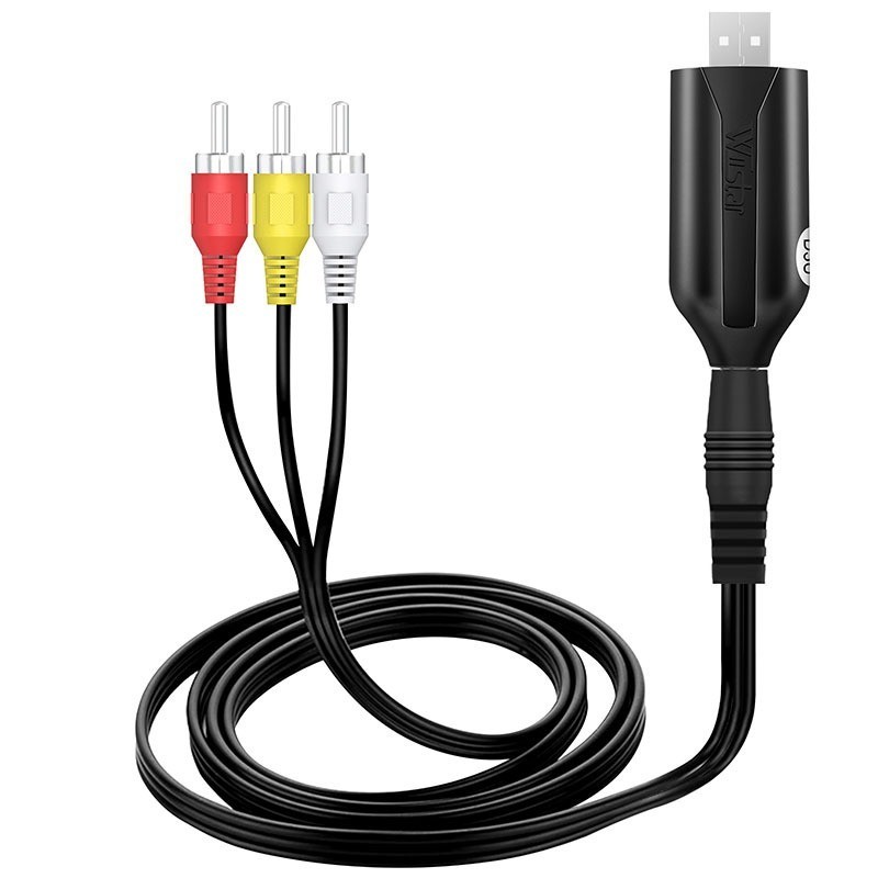 USB 2.0Audio Video Capture Card VHS VCR to Digital Converter RCA AV to USB Video