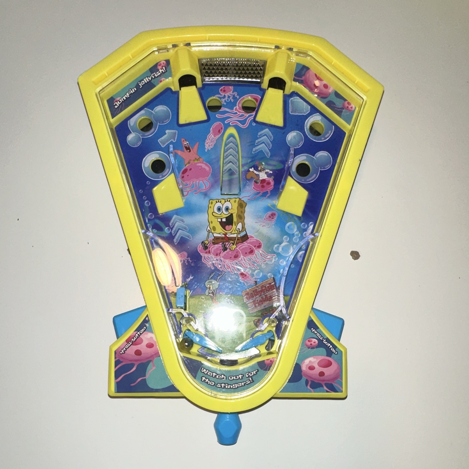 2004 SpongeBob SquarePants Pinball Alley Tabletop Game  Working Vintage