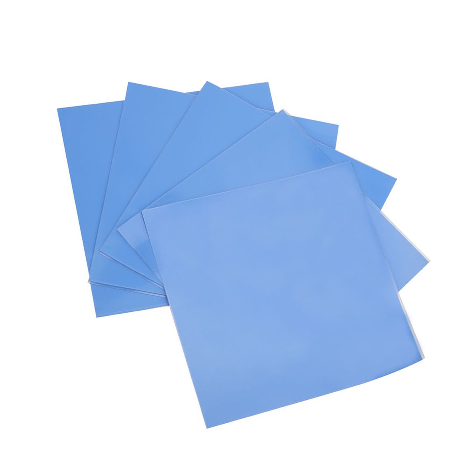 5Pcs Silicone Thermal Conductivity Pad CPU GPU Heat Conduction Sheet