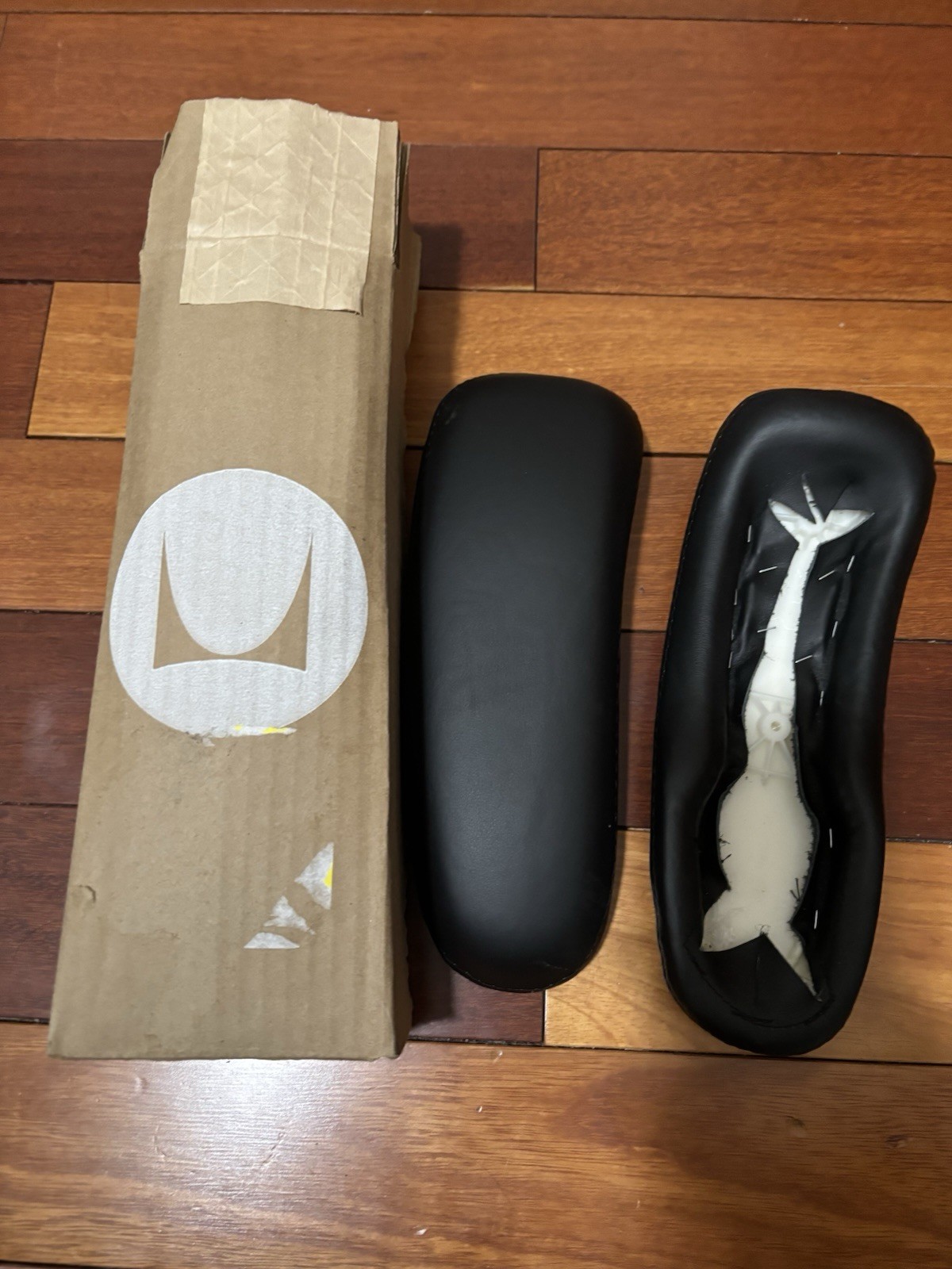 OEM ( Not After Market ) Brand New Leather Armpads For Classic Aeron Chairs