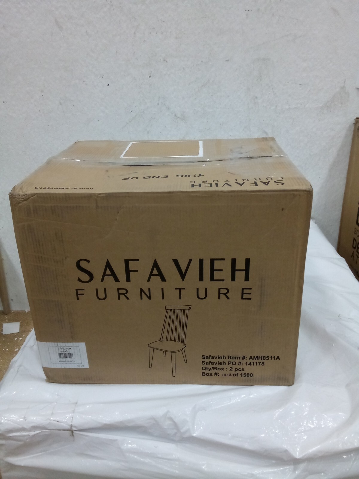Safavieh BURRIS SIDE CHAIR, Reduced Price 2172724550 AMH8511A