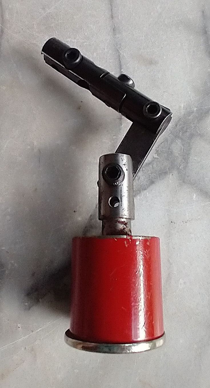 Mini Flexible Magnetic Indicator Base w/ Indicator Positioner Holder w/ Dovetail