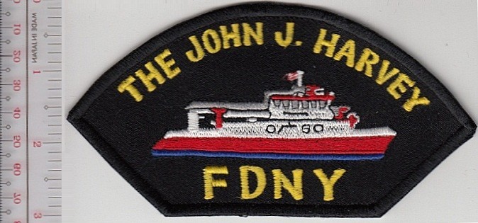 Fire Boat New York City NYC Fire Department The John J Harvey Fireboat NO TARIFF