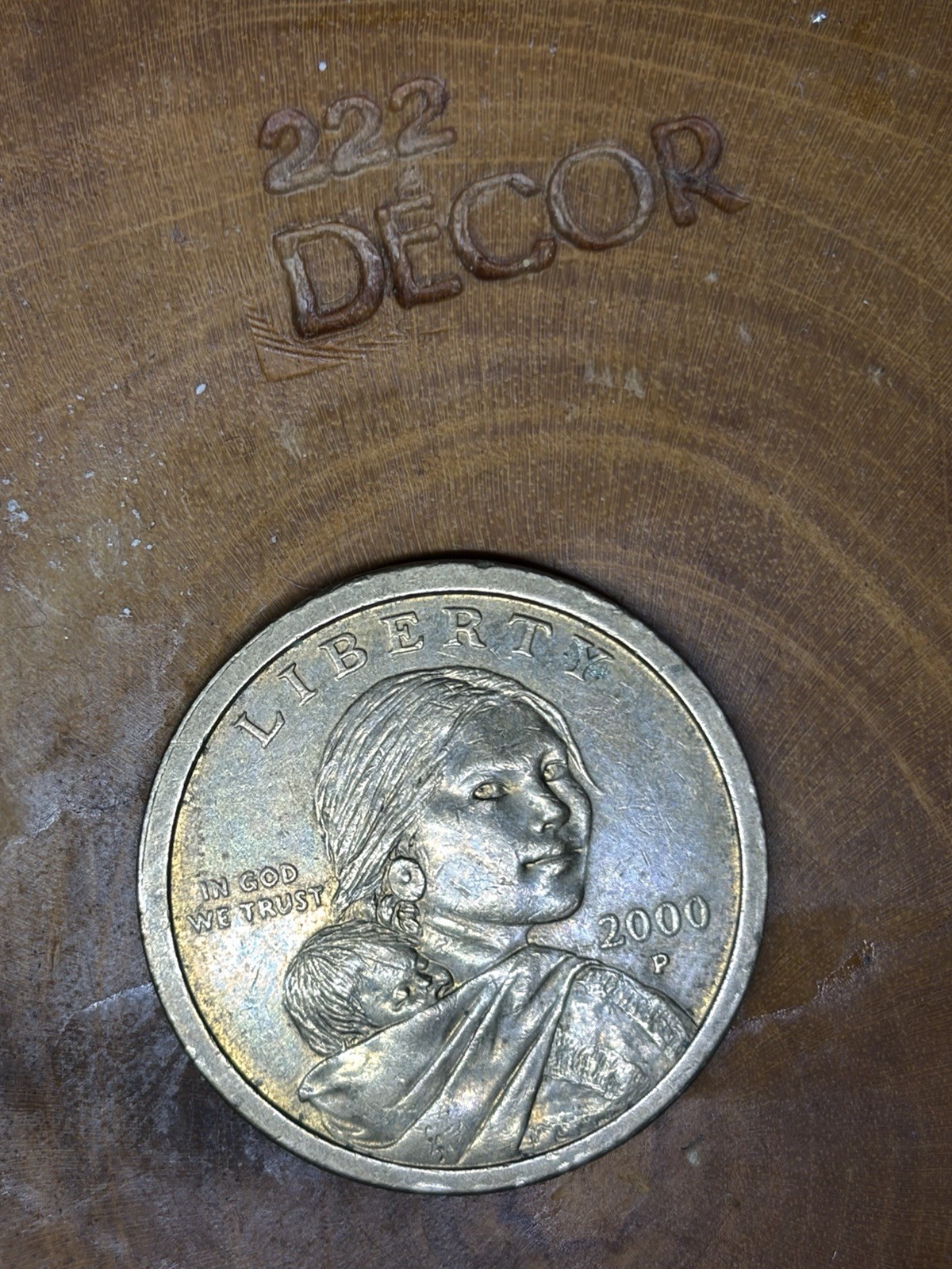 2000-P Sacagawea Dollar Wounded/Speared Eagle Variety Native American