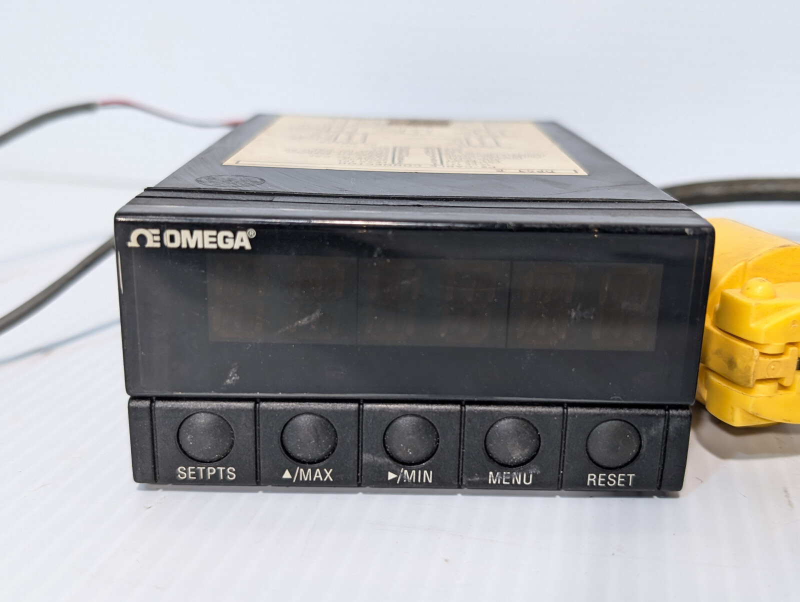 Omega DP41-E Process Voltage/ Current Indicator, 10 W, 115 VAC, Made in USA