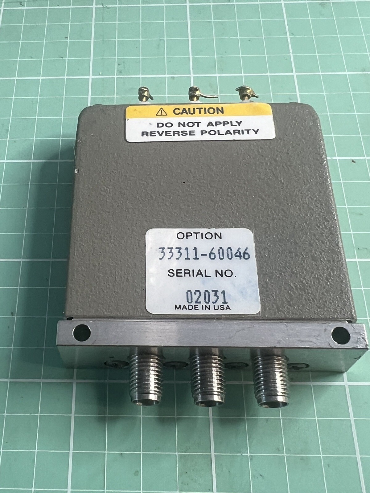 hp 33311-60046 3port Coaxial Switch SMA