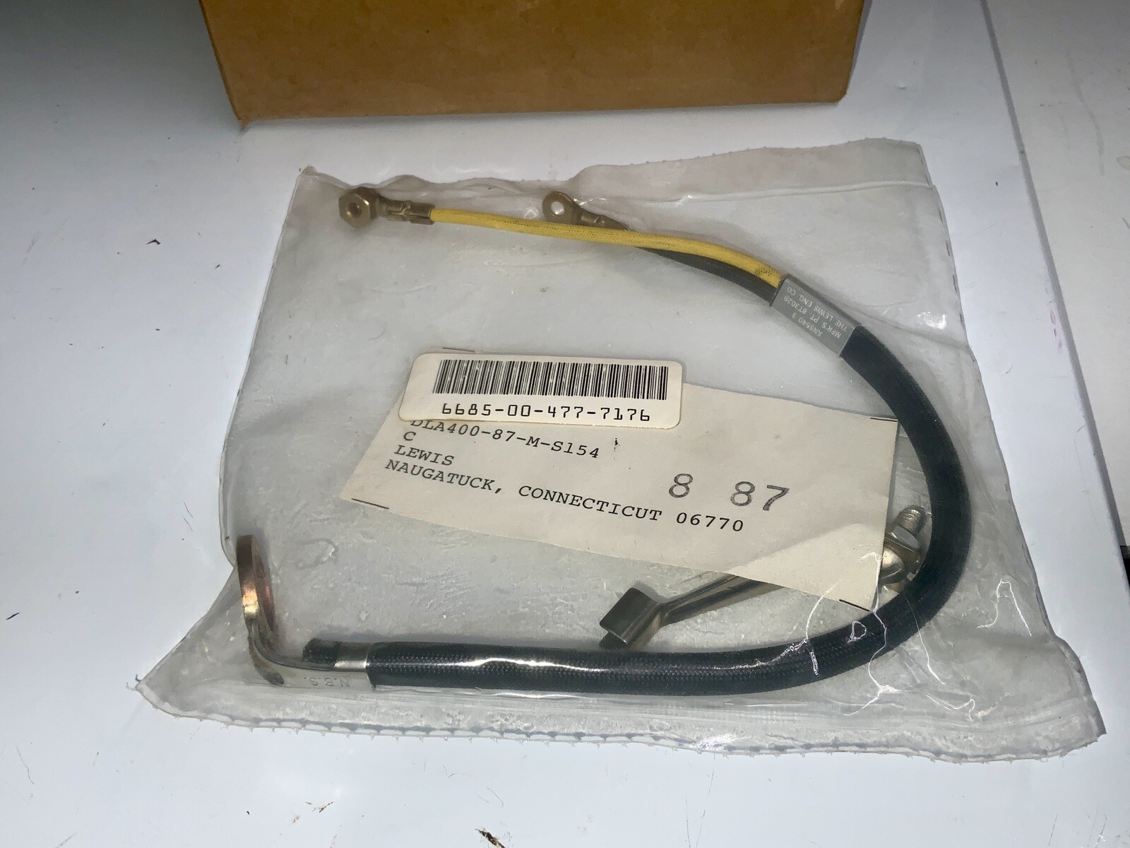 FOUR  NOS  THERMOCOUPLE CONTACT LEWIS 8T302B AN5540-3 , -55.0/+572.0 degrees