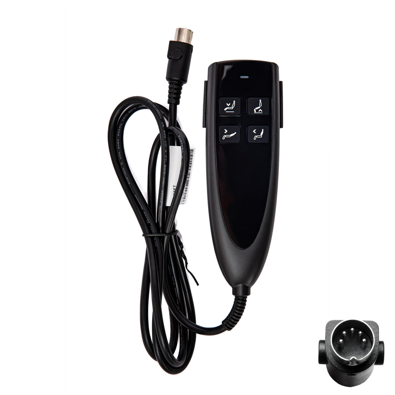 4 Button 5 Pin Hand Control Switch HS.13.04.01A for Power Recliner Lift Chairs