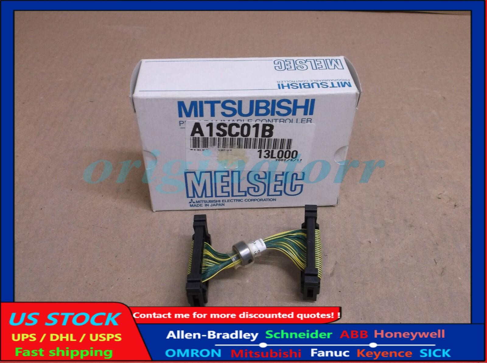 A1SC01B Mitsubishi NEW In Box PLC 0.1M Extension Cable