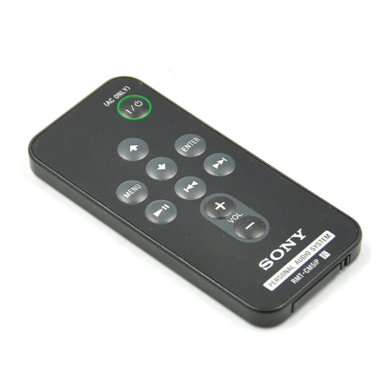 Sony RDP-M7iPN RDP-M5iP Portable Speaker Audio Dock Remote Control RMT-CM5iP