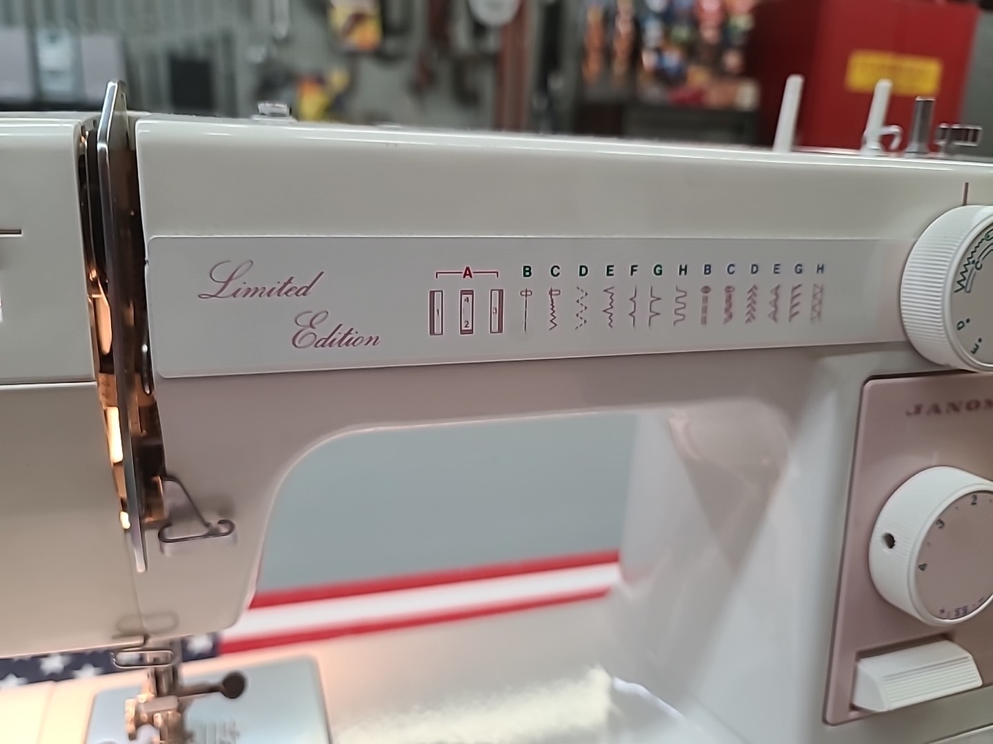 Janome Model 344 Limited Edition Sewing Machine Professionally Serviced "NICE"