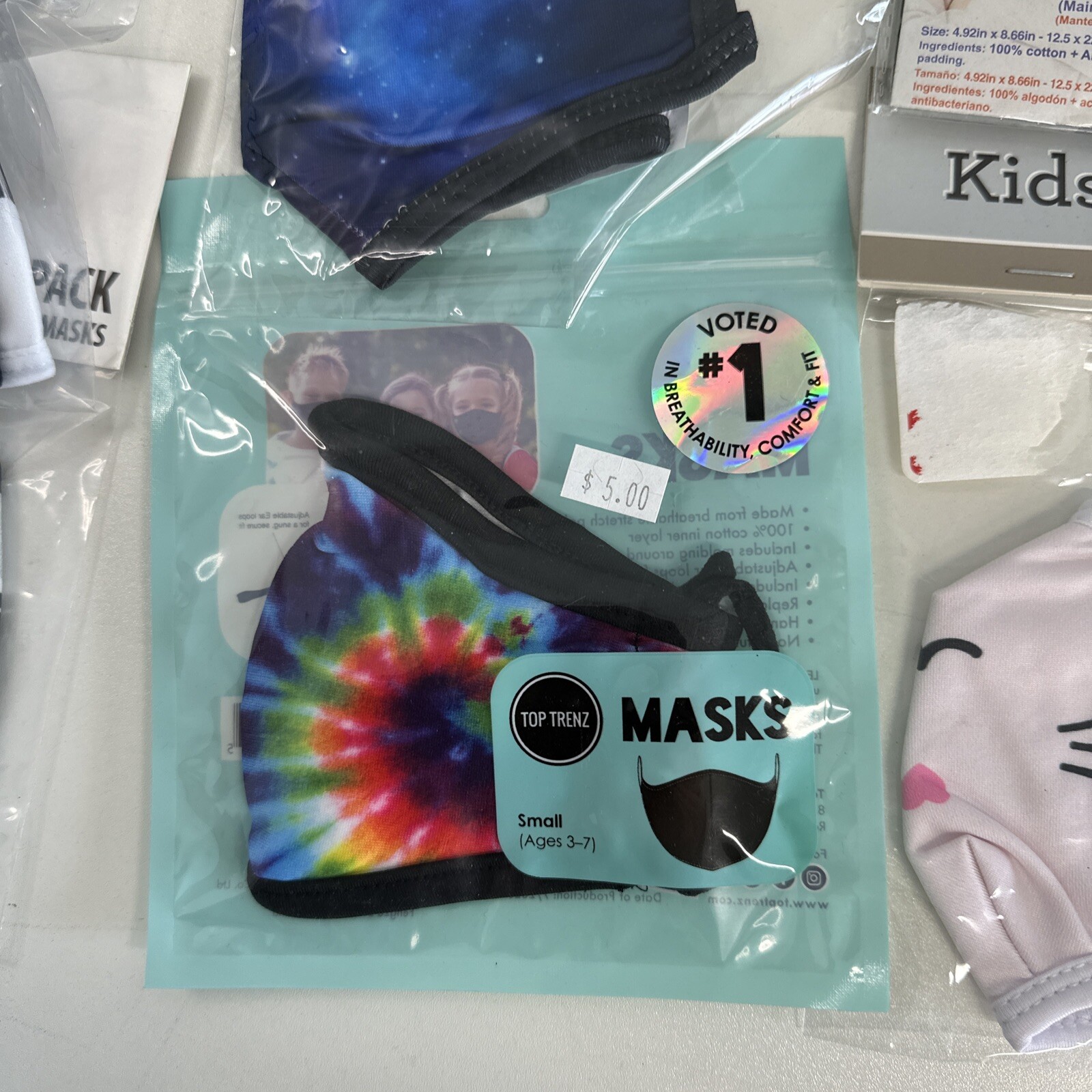 20 Kid Face masks NEW Mix variety See pics