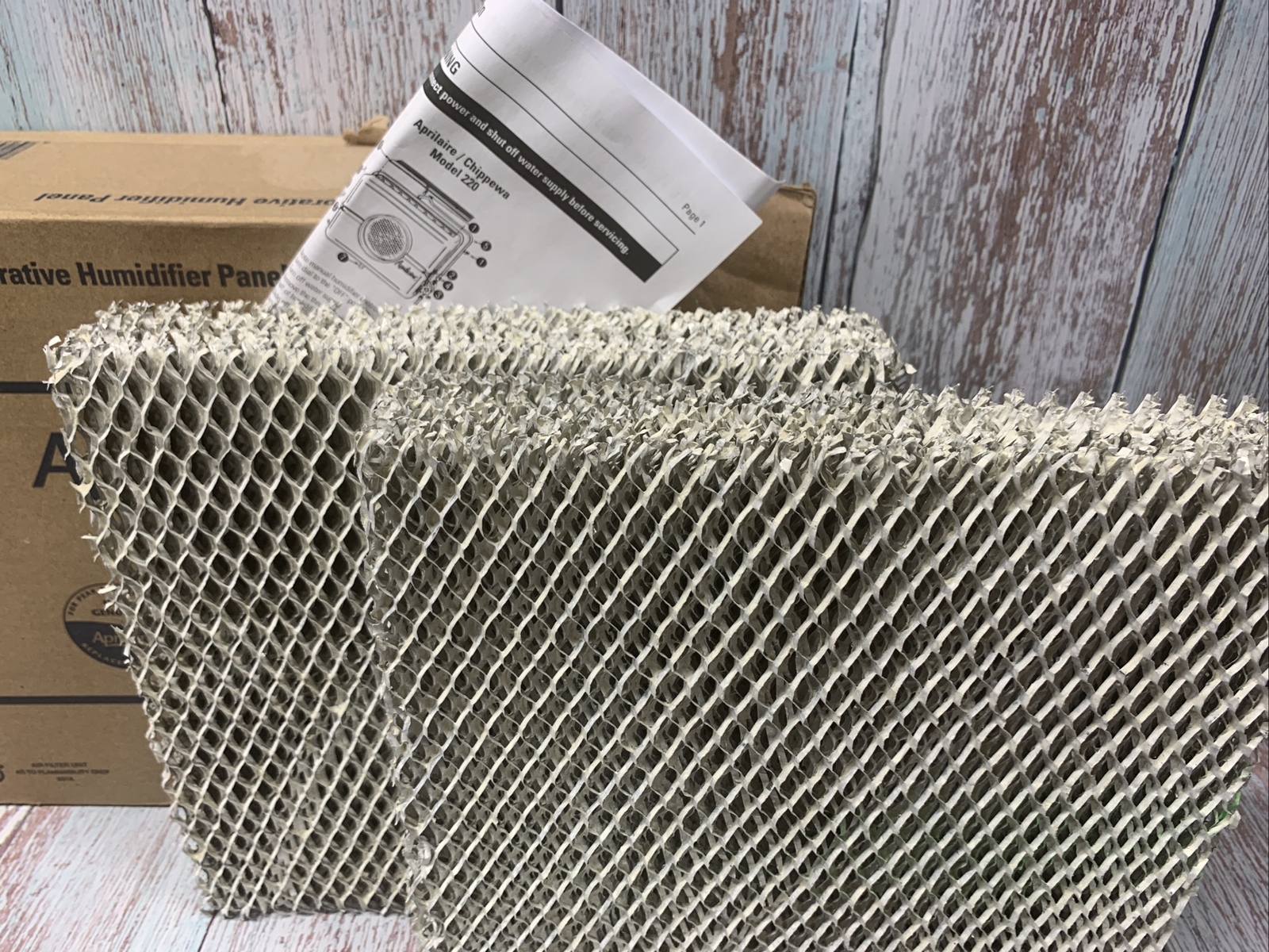 2-Pack APRILAIRE 10-02 REPLACEMENT HUMIDIFER PANELS
