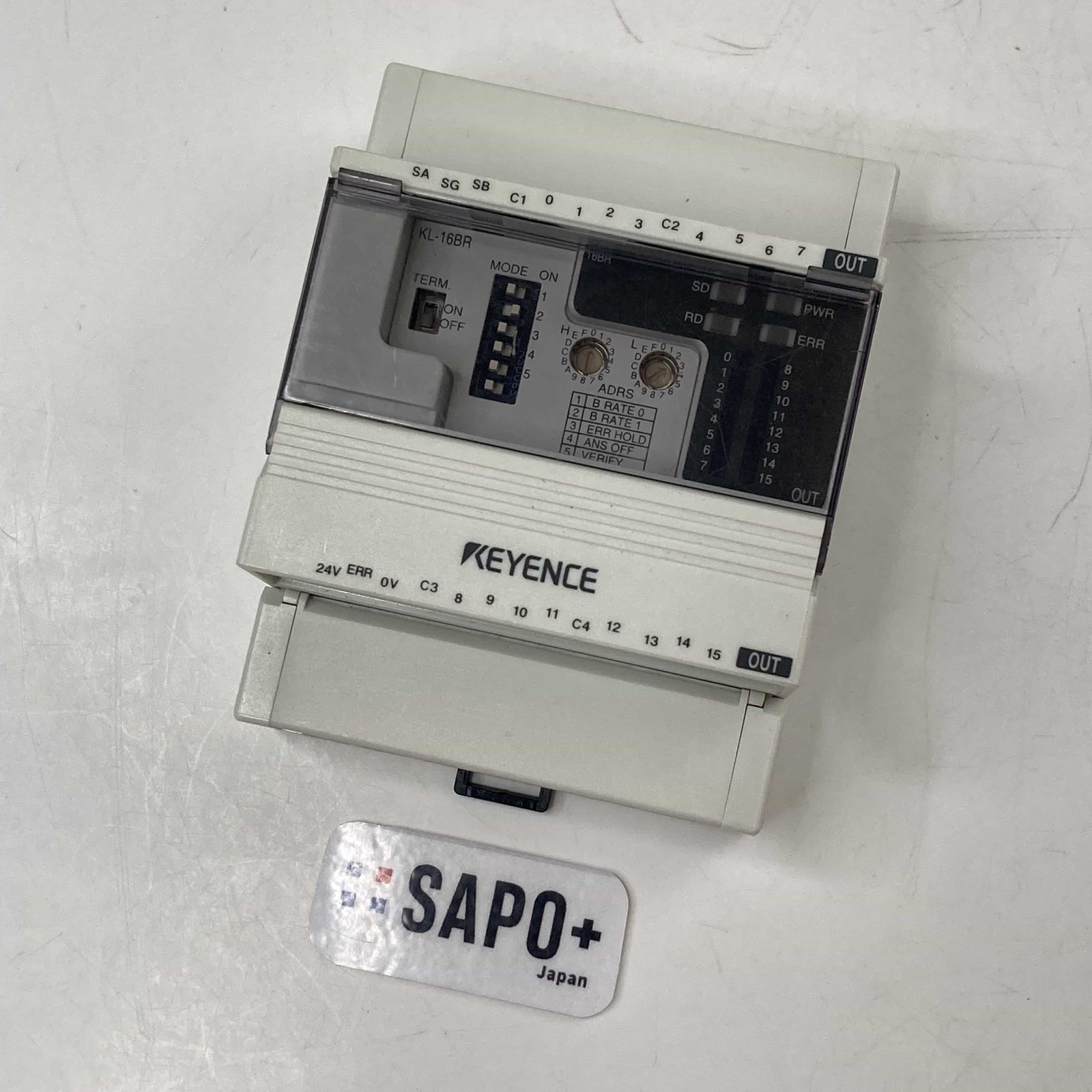 Keyence KL-16BR Output Unit used