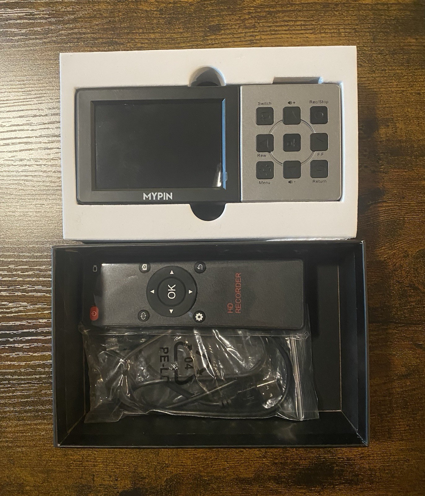 MYPIN Portable HDMI 1080P60 Video Recorder 3.5” LCD Standalone Capture VG0097