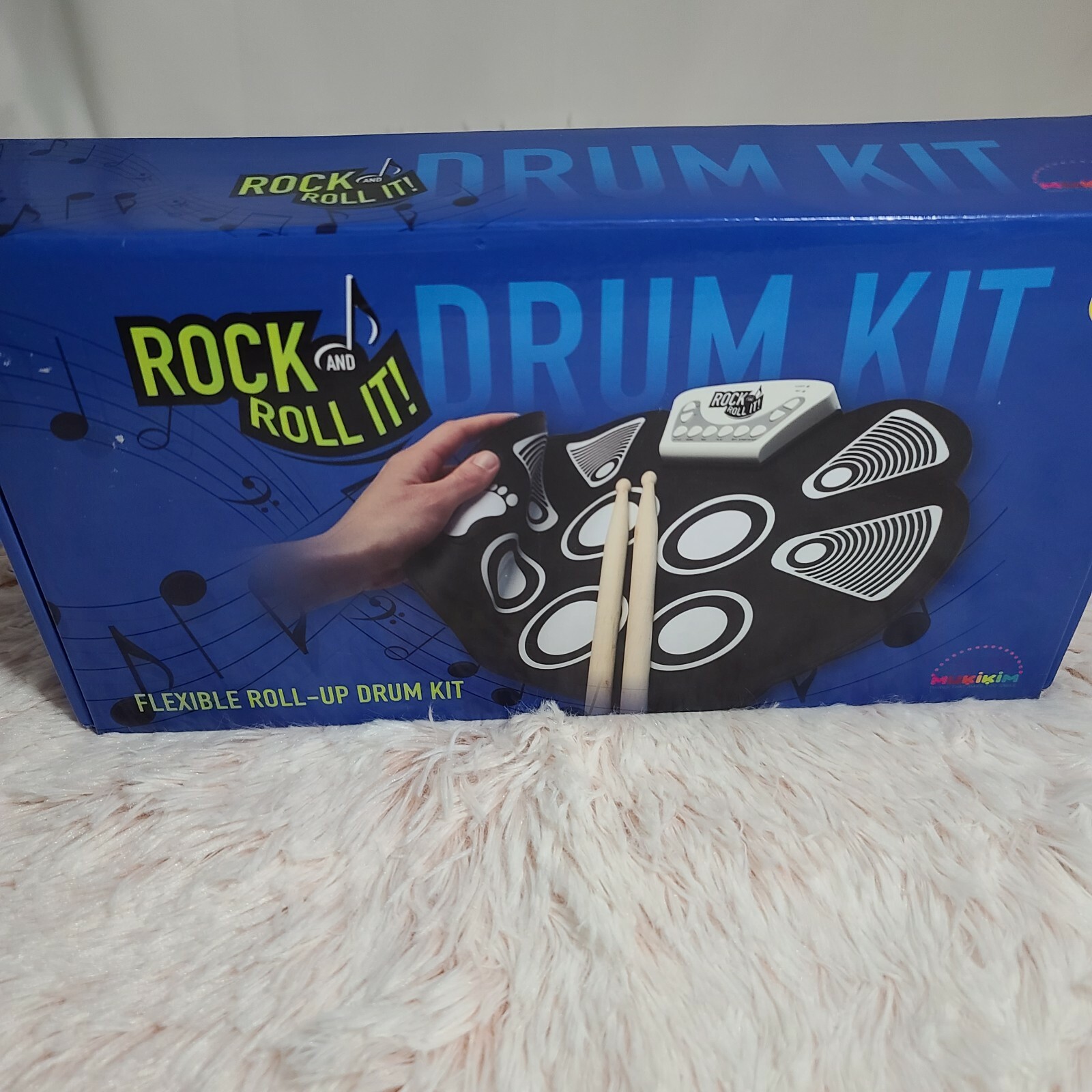 Rock And Roll It - Drum. Flexible, Completely Portable, Battery Or USB Powered