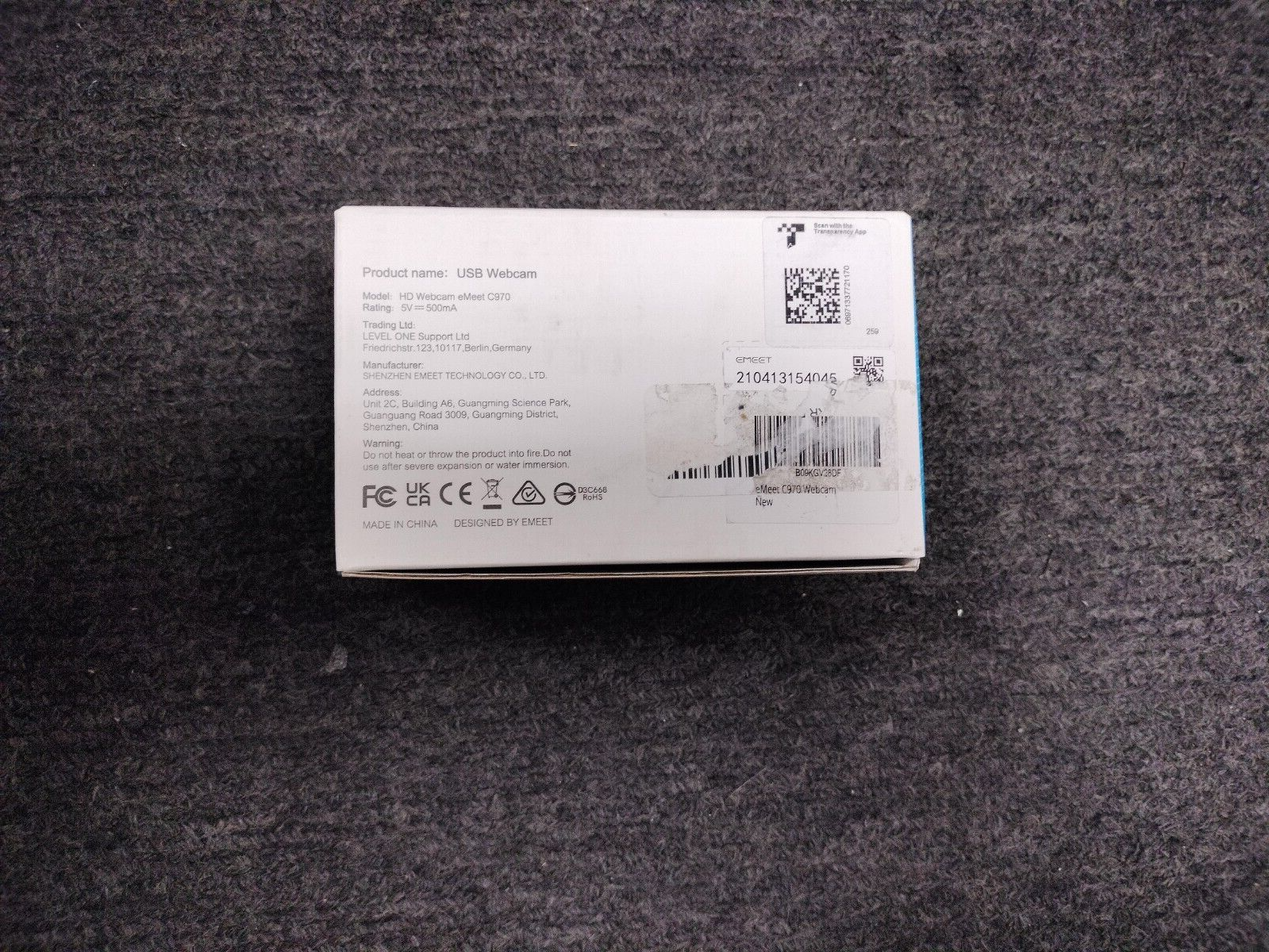 EMEET C970 HD Web Camera *OPEN BOX*