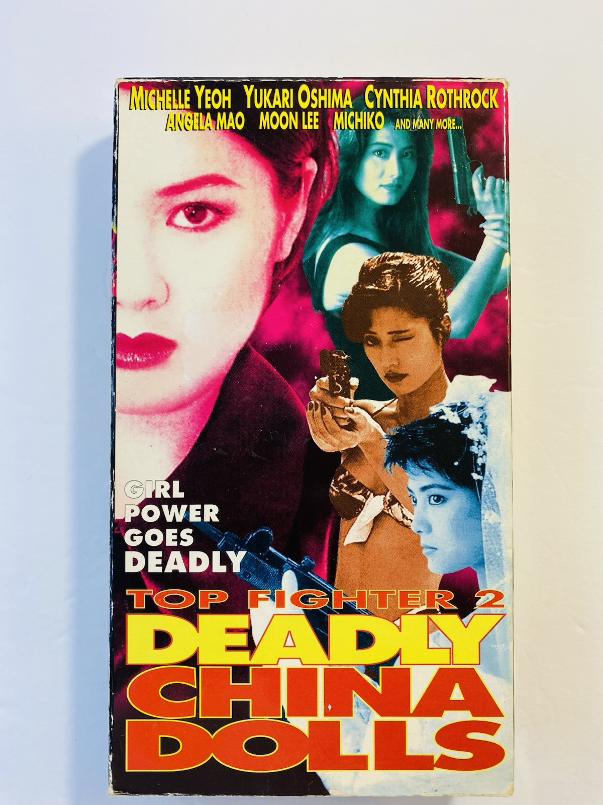 Top Fighter 2 - Deadly China Dolls (VHS, 1999) Martial Arts Chopsocky HK
