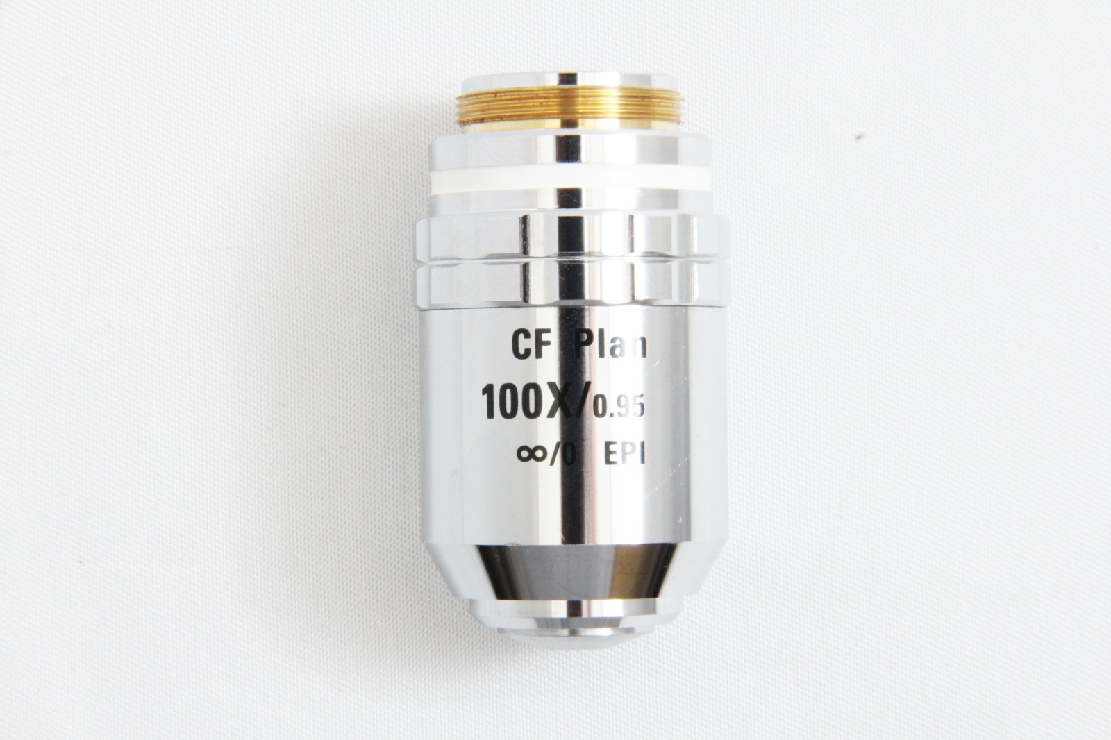 Nikon CF Plan 100x / 0.95 ∞/0 EPI WD 0.3 Microscope Objective #5718