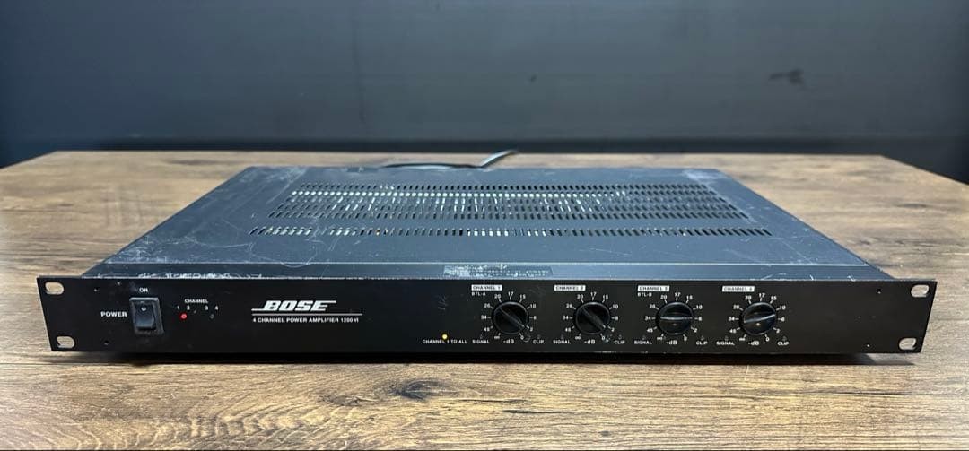 Bose 1200VI 4 Channel Power Amplifier Volume Adjustment Knobs