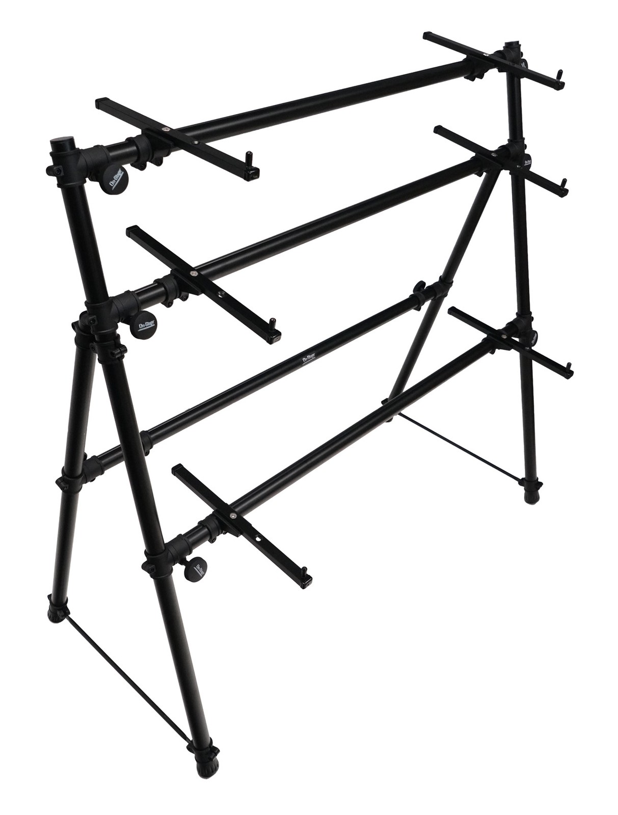 On-Stage KS7903 Adjustable Foldable Three-Tier A-Frame Keyboard Stand