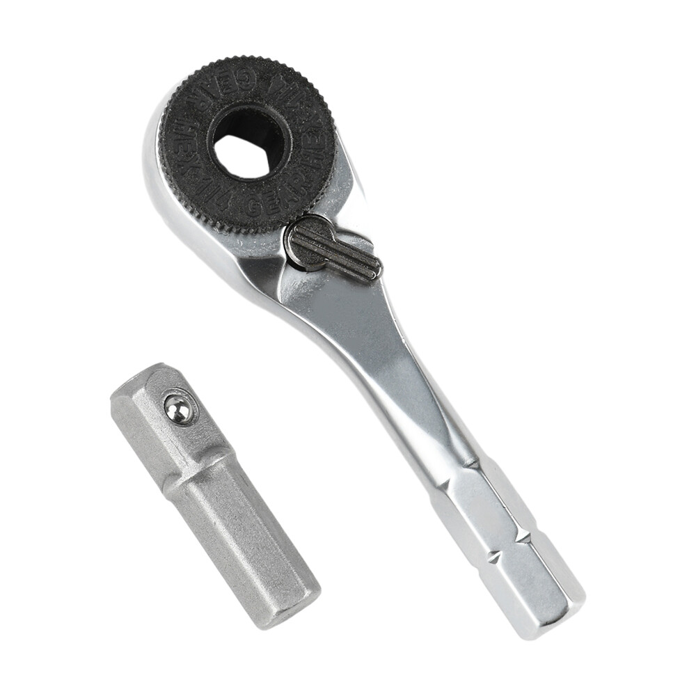 1/4"Ratchet Spanner Ratchet Wrench Spanner 6.35mm Screwdriver Hex Torque Wrench