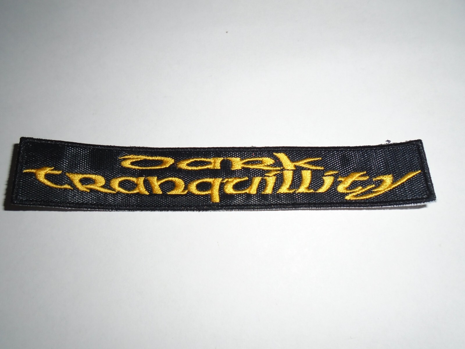 DARK TRANQUILITY EMBROIDERED PATCH