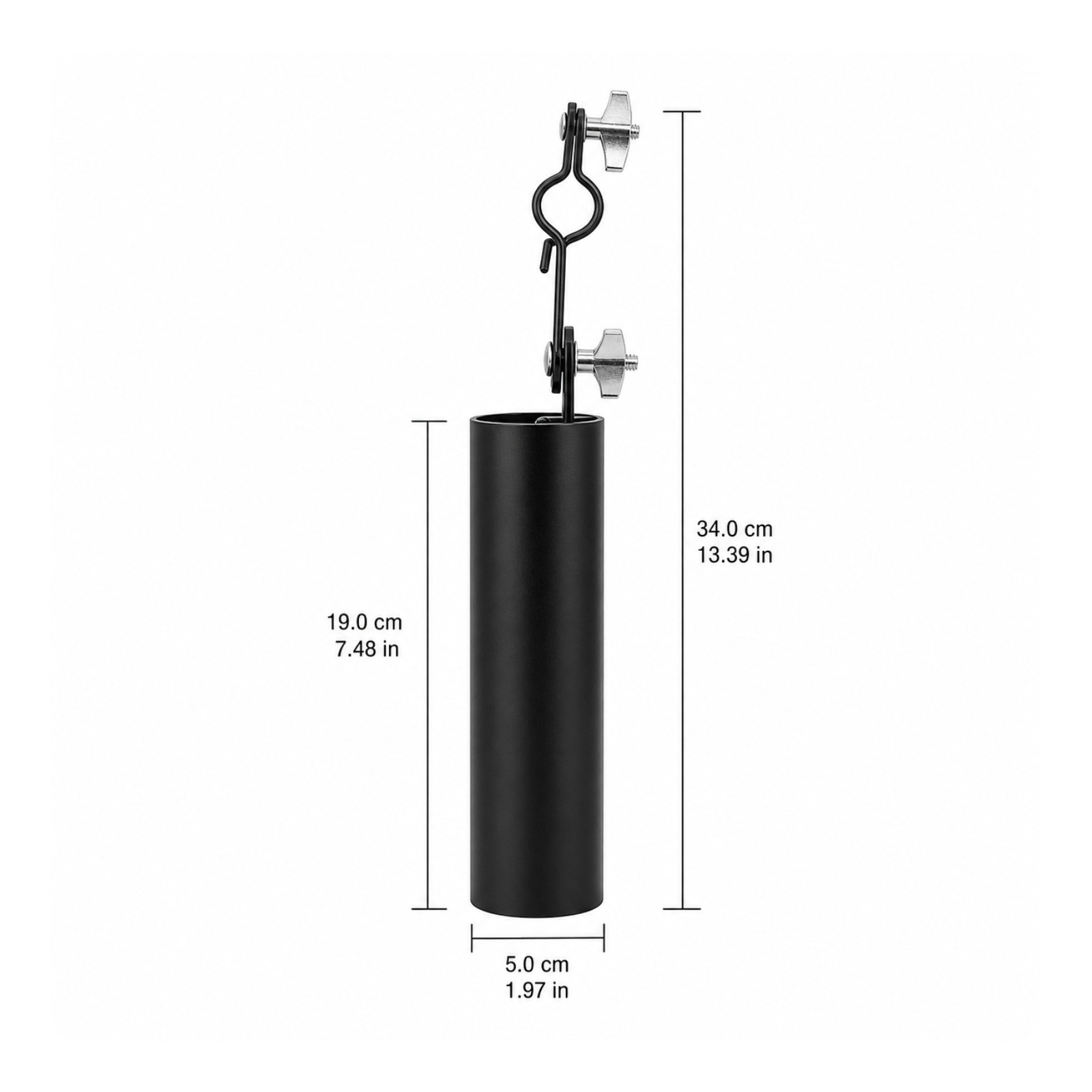 Drumstick Holder with Clamp Adjustable Percussion-Stick Holder Sturdy for