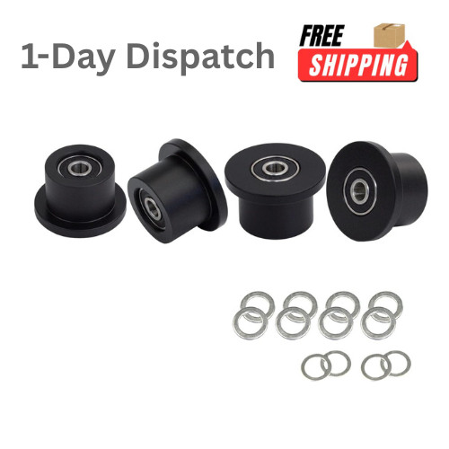FRECCU 4 Pack Total Gym Wheels Rollers for 1000-1900 Models