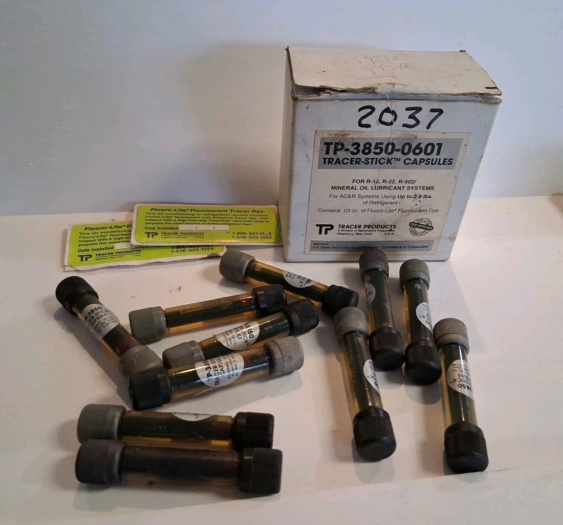 Tracer Products TP-3850-0601 Tracer-Stick Capsules for R-12(PACK OF 11)