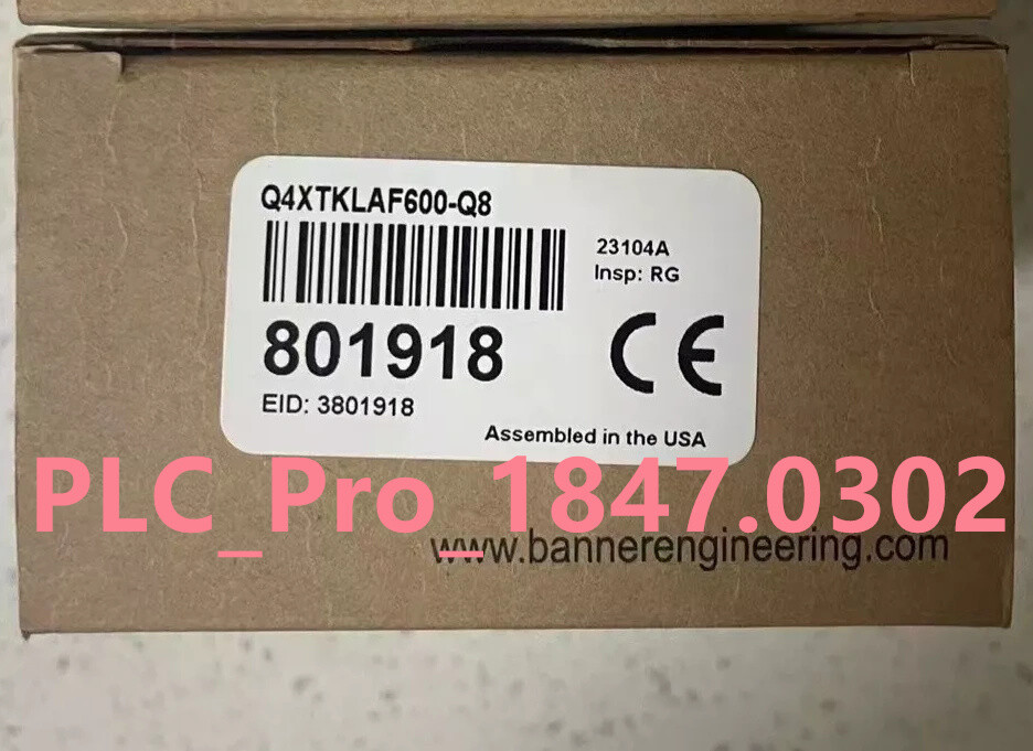 1PCS Brand New Banner Q4XTKLAF600-Q8 Rugged Distance Sensor  Fast delivery