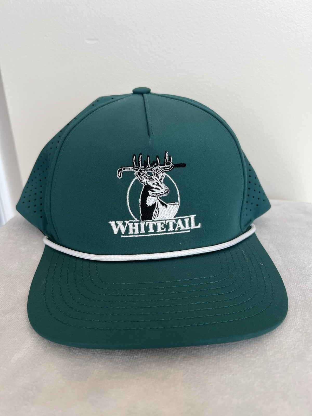 Pacific Headwear Whitetail Green Ventilated Adjustable Ball Cap Unisex