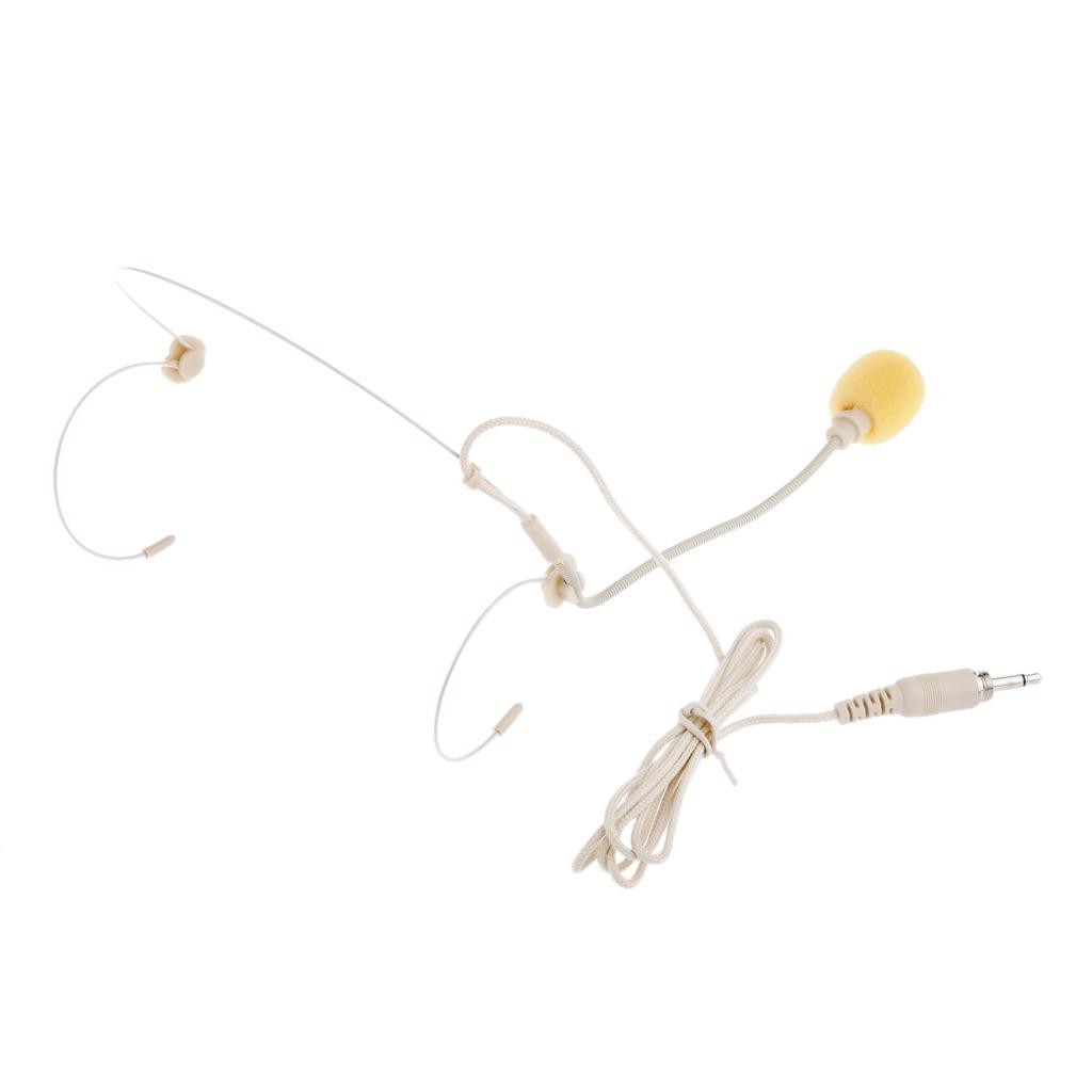 Headset Earhook Back Blectret Microphone Headband