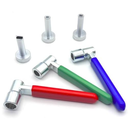 Adjustable Wrenches Set - 6 Pieces - 8mm, 9mm, 10mm Jam